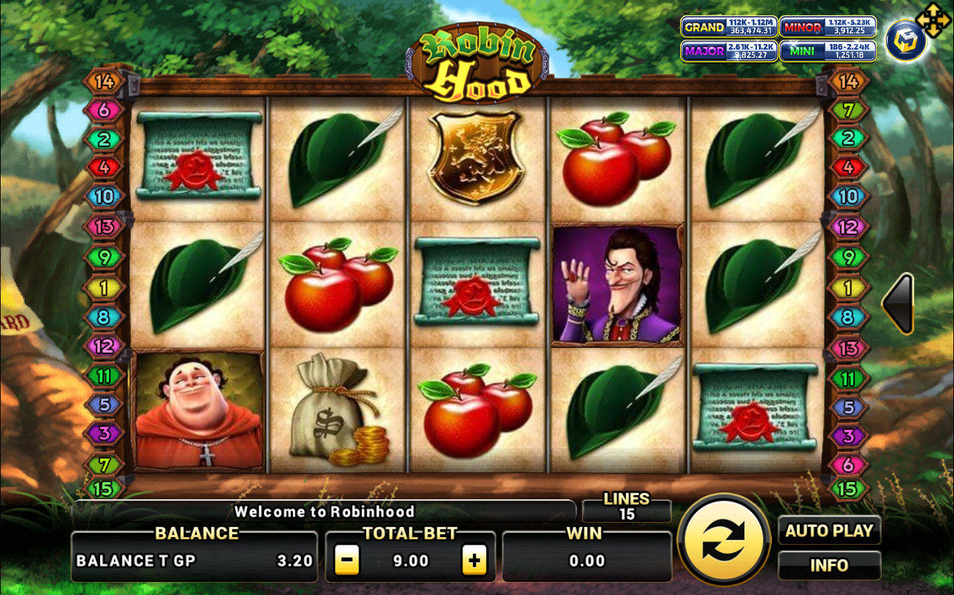 Robin Hood SlotXO Game